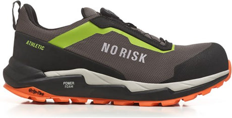 No risk athletic low fls orange green 1219.06 s3l | zwart | maat 43 - 5607421135431