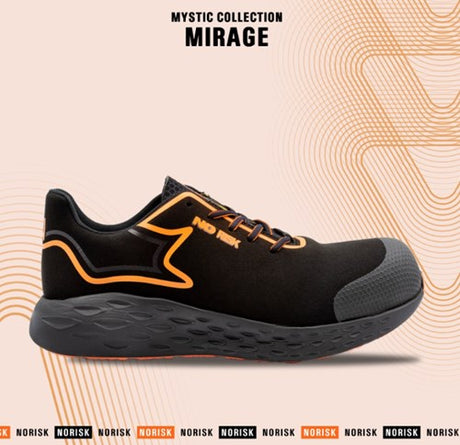 No risk mirage 1249.20 s1p | oranje zwart | maat 40 - 5607421014408