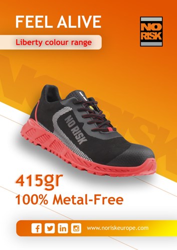 No risk red spider 1247.14 s3 | rood zwart | maat 47 - 00.071.049.47