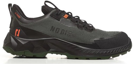 No risk x-treme low green 1257.08 s3l | zwart groen | maat 40 - 5607421120406