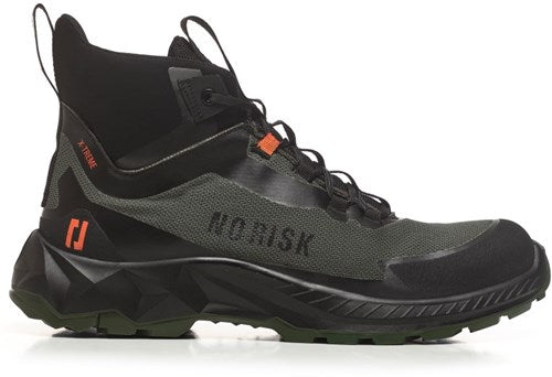 No risk x-treme mid green 1057.08 s3 | zwart groen | maat 46 - 5607421129461