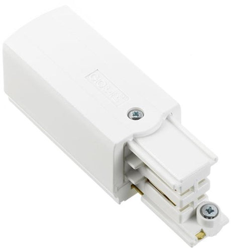 Nordic aansluitstuk tbv. rail wit links 3-fasen 5050015