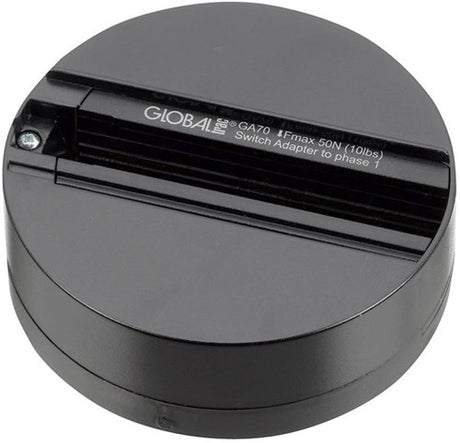 Nordic lival opbouwdoos 3-fasen spots zwart 5050421