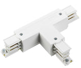 Nordic t-stuk vast 90gr. tbv. rail wit links 5050050
