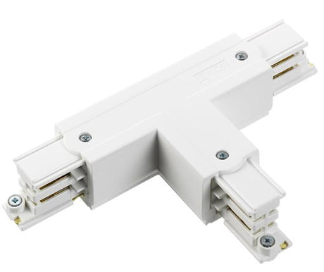 Nordic t-stuk vast 90gr. tbv. rail wit links 5050050