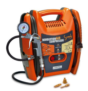 Compressor nu-air eenvoudig 1,5km 8bar vrij van olie ol195