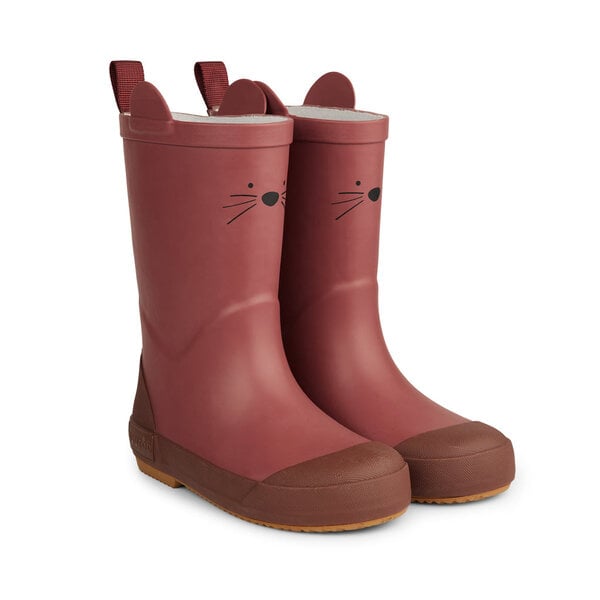 Nuuroo Nuuroo Anton Animal Rubberboots-Mahogian