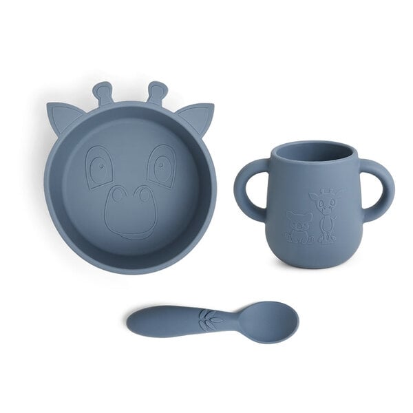 Nuuroo nuurooo empba Silikon Dinner Set 3-Pack