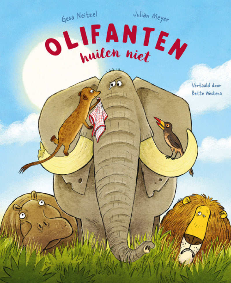 De fontein olifanten huilen niet