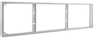 Enzo opbouwframe voor led paneel 120x30x7cm wit - 5417886