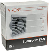 Enzo orno badkamer - toilet ventilator wit 125mm + timer - 8611060