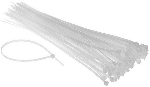 Enzo orno kabelbundelband 4,8x200mm transparant zak(100) - 4113406