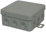 Enzo orno kabeldoos ip54 grijs vierkant 85x85x41mm - 4034057