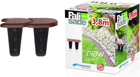 Prosperplast platte tuin palisade 2 brons 3,8m