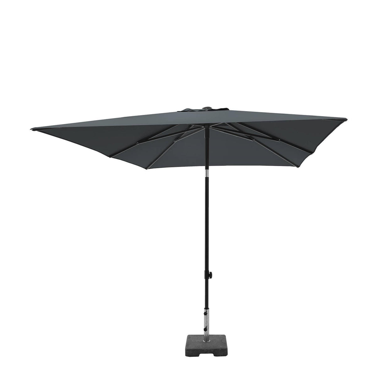 Madison parasol moraira push-up 230x230 grijs