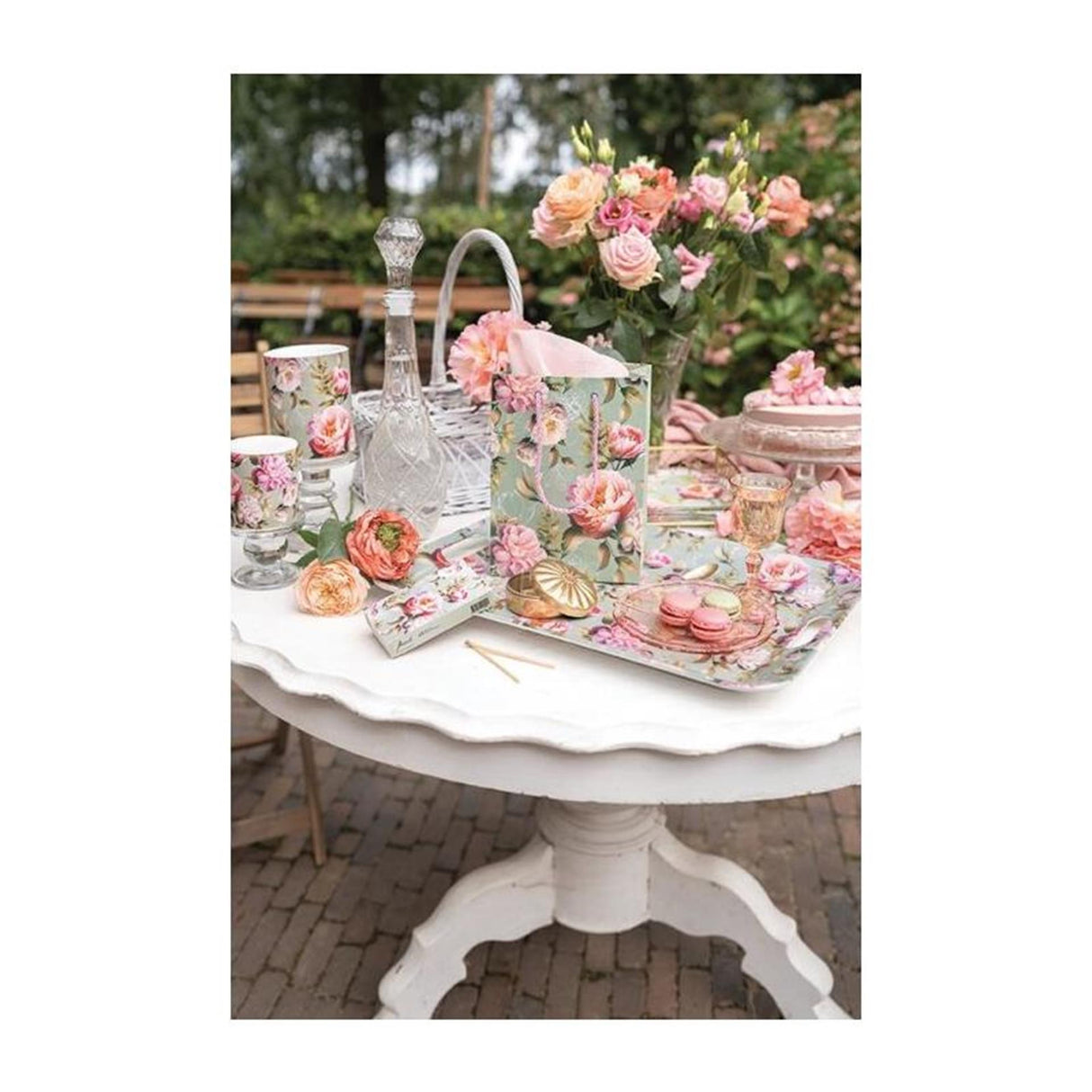 Ambiente kussenhoes 40x40cm peonies