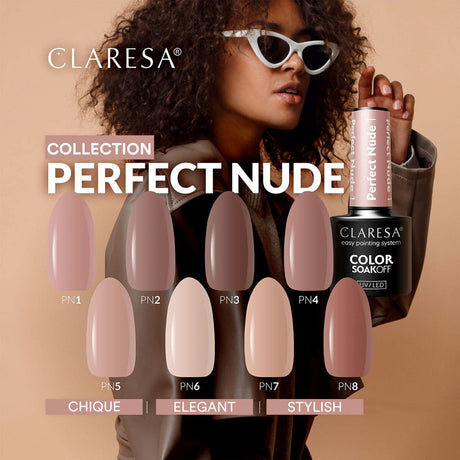 Claresa uv led gellak 5ml perfect nude 7