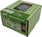 Pgb-europe pfs+ | rvs spaanplaatschroef pfs+ vzk-t ø 4,0x45 a2 tx20 - 200 stuks - pfwvtga00004000453