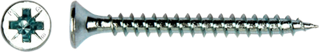 Pgb-europe pgb-fasteners | spaanplaatschroef ø 4,0x40 mm pozidrive pz2 - voldraad verzinkt | 200 st - pgwvzv001004000403