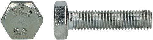 Pgb-europe pgb-fasteners | zeskanttapbout 8.8 din 933 m 8x16 zn | 200 st 933801008000163