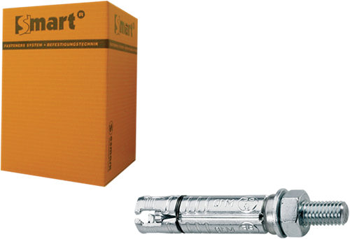 Pgb-europe smart | keilbout smart+ankerstang m10x20x90 zn | 25 st sm000k0011000903