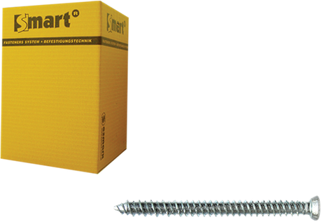 Pgb-europe smart | kozijnschroef vzk-t30 ø 7,50x72 zn | 100 st sm0wsf0010750723