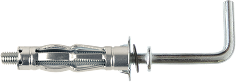 Pgb-europe smart | metaal hollewandplug + l-haak m4x32 zn sm0hwl001040032h