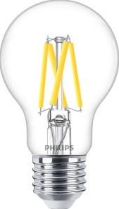 Philips led lamp transparant - 40 w - e27 - dimbaar warmwit licht