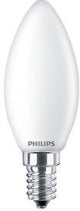 Philips led kaars e14 4,3-40w 2700k filament mat blister - 5100307
