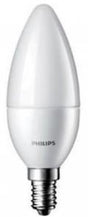 Philips led kaars e14 7-60w 2700k mat - led3323