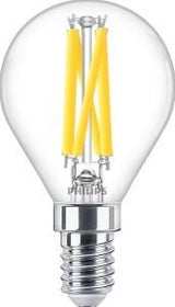 Philips led kogel e14 3,4-40w filament helder warmglow blister - 5101508