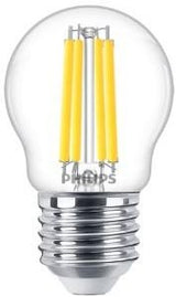 Philips led kogel e27 3,4-40w 2700k filament helder dimbaar - led3746