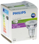 Philips led spot gu10 3,5-35w 4000k - led3403