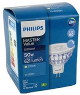 Philips led spot gu5.3 12v 7,5-50w 2700k dimbaar - led3552