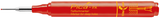 Pica 150 40 markeerstift voor diepe gaten | rood - pi15040