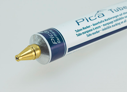 Pica 575 52 tube markeerpasta | wit | 50ml - pi57552