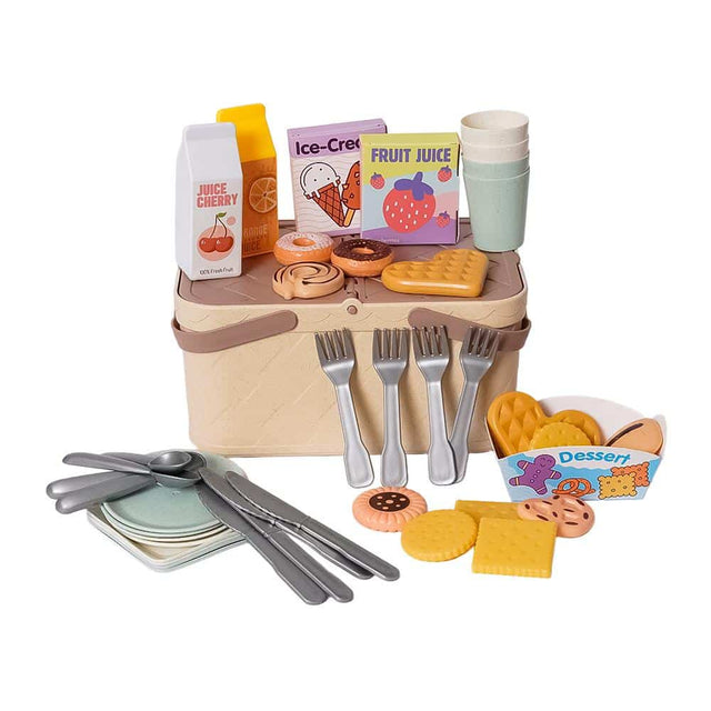 Speelgoed top bioplastic picknick set 46-delig
