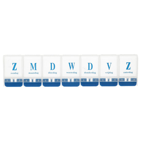 Jvdl pillendoos week 7 vakken