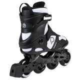 Playlife Cloud Fitness inline skates 82A zwart wit maat 44