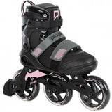 Playlife Fitness GT 110 inline skates 80A zwart roze maat 43