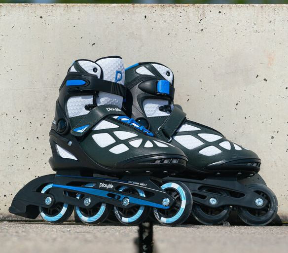 Playlife Inline skates Black 80 softboot 82A zwart maat 41