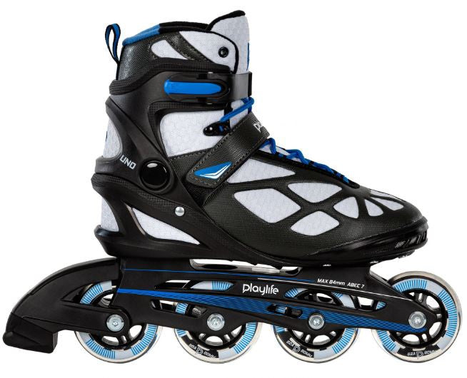 Playlife Inline skates Black 80 softboot 82A zwart maat 41