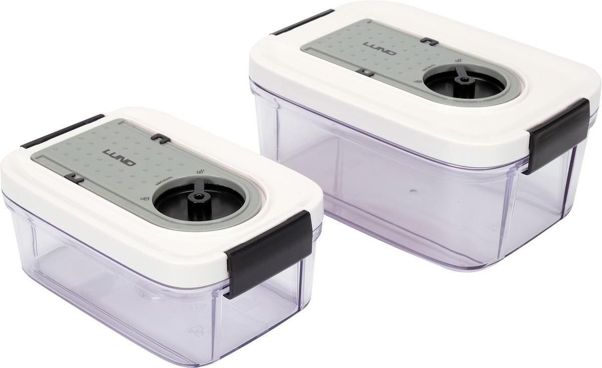 Lund vacuümcontainers 2szt 0,75l, 1,5l