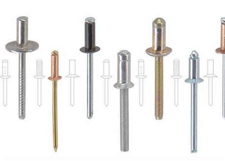 Masterfix popnagel 4.0x12mm alu st (100)