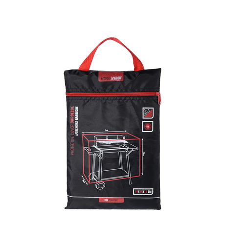 Pro garden bbq afdekhoes 95x75x50 cm zwart