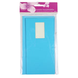 Kaarten met enveloppen blauw 21 cm 5 stuks | 48 stuks