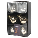 Xmas by mooss xmas by moos kerstballen roze 8 cm 6 stuks | 12 stuks
