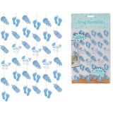 Amscan hangdecoratie babyshower jongen 210 cm | 24 stuks