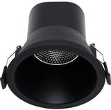 Enzo profolux led downlighter zwart reflector 6w 4000k dimbaar - led2470