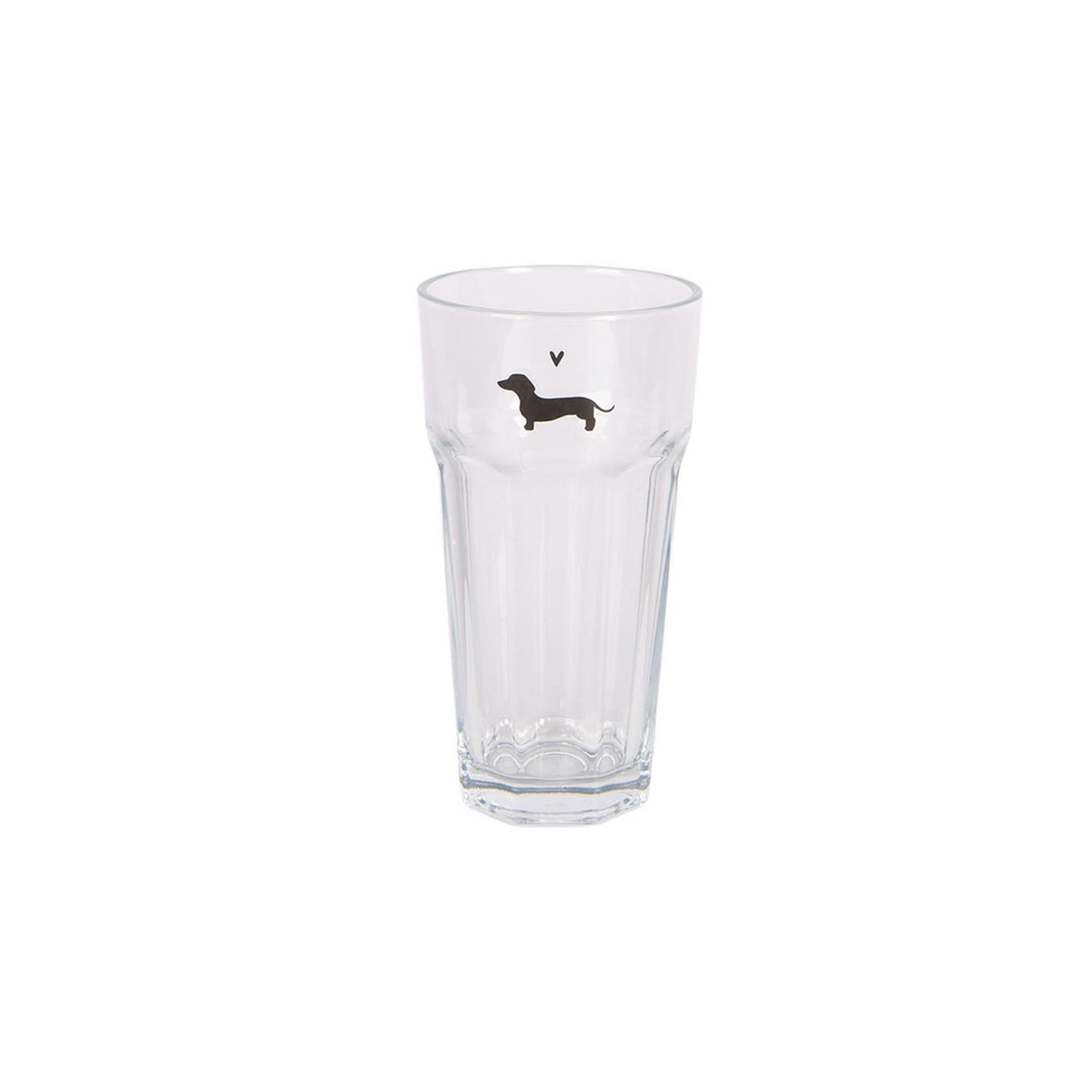 Clayre eef drinkglas tekkel 320ml ã˜8x15 cm glas
